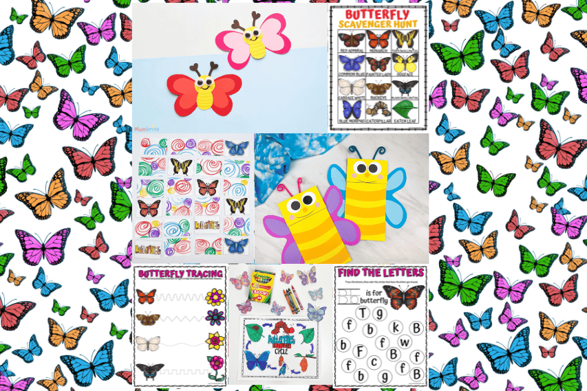 BUTTERFLY ACTIVITIES FOR PRESCHOOL
