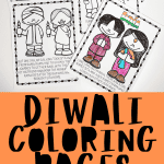 DIWALI COLORING PAGES