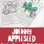 JOHNNY APPLESEED COLORING PAGES