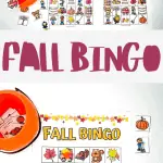 fall bingo printable