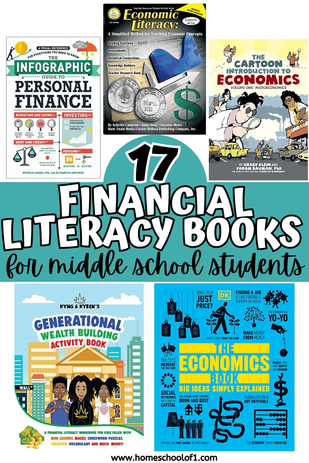 financial literacy books for middle school students