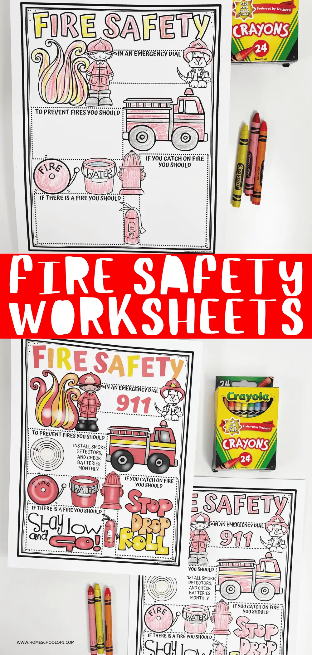 fire safety worksheets