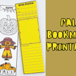 free fall bookmark printable