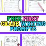 free first grade writing prompts printables