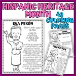 hispanic heritage month coloring pages