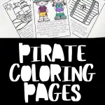 pirate coloring pages