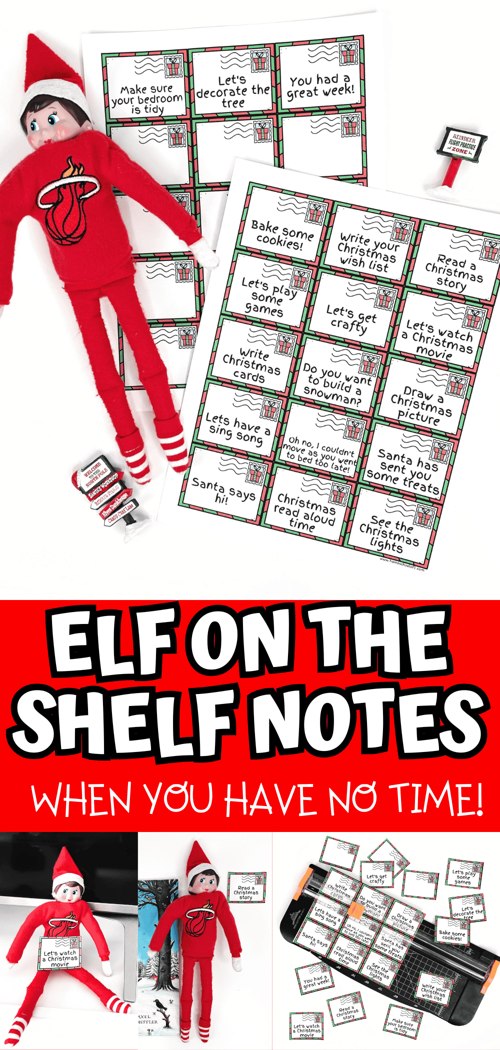 30 Free Printable Elf on the Shelf Notes