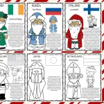santas from around the world