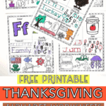 thanksgiving alphabet worksheets