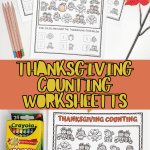 thanksgiving counting worksheets (2)