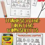 thanksgiving counting worksheets (2)