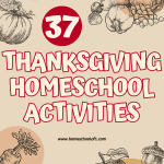 thanksgiving homeschool activities