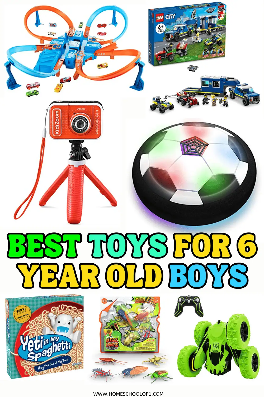 23 Best Toys for 6 Year Old Boys That We Actually Love