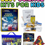 Best homeschool science kits featuring geology, crystal growing, chemistry, and weather labs for fun STEM learning at home.