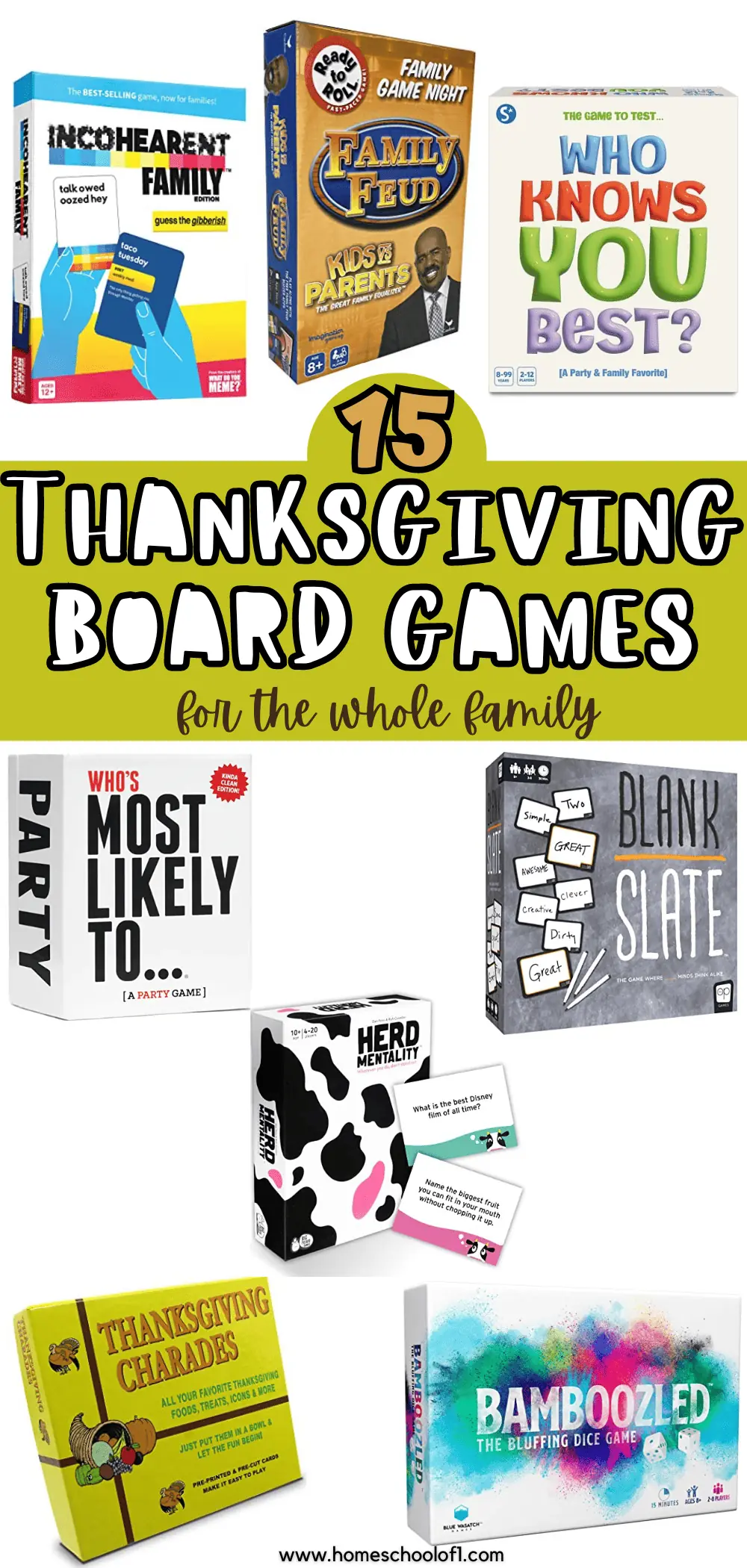 best thanksgiving board games