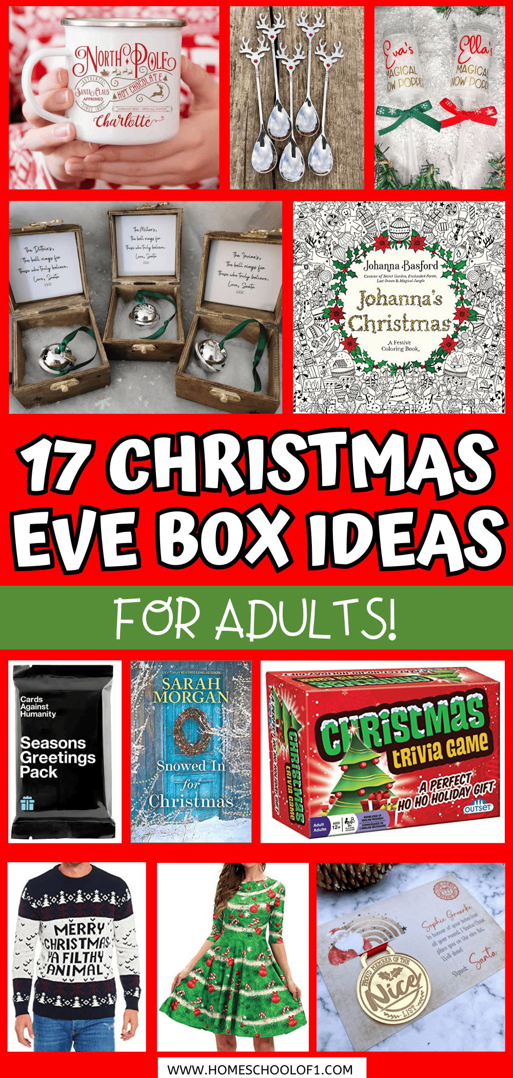 17 Unique & Cozy Christmas Eve Box Ideas Just for Adults