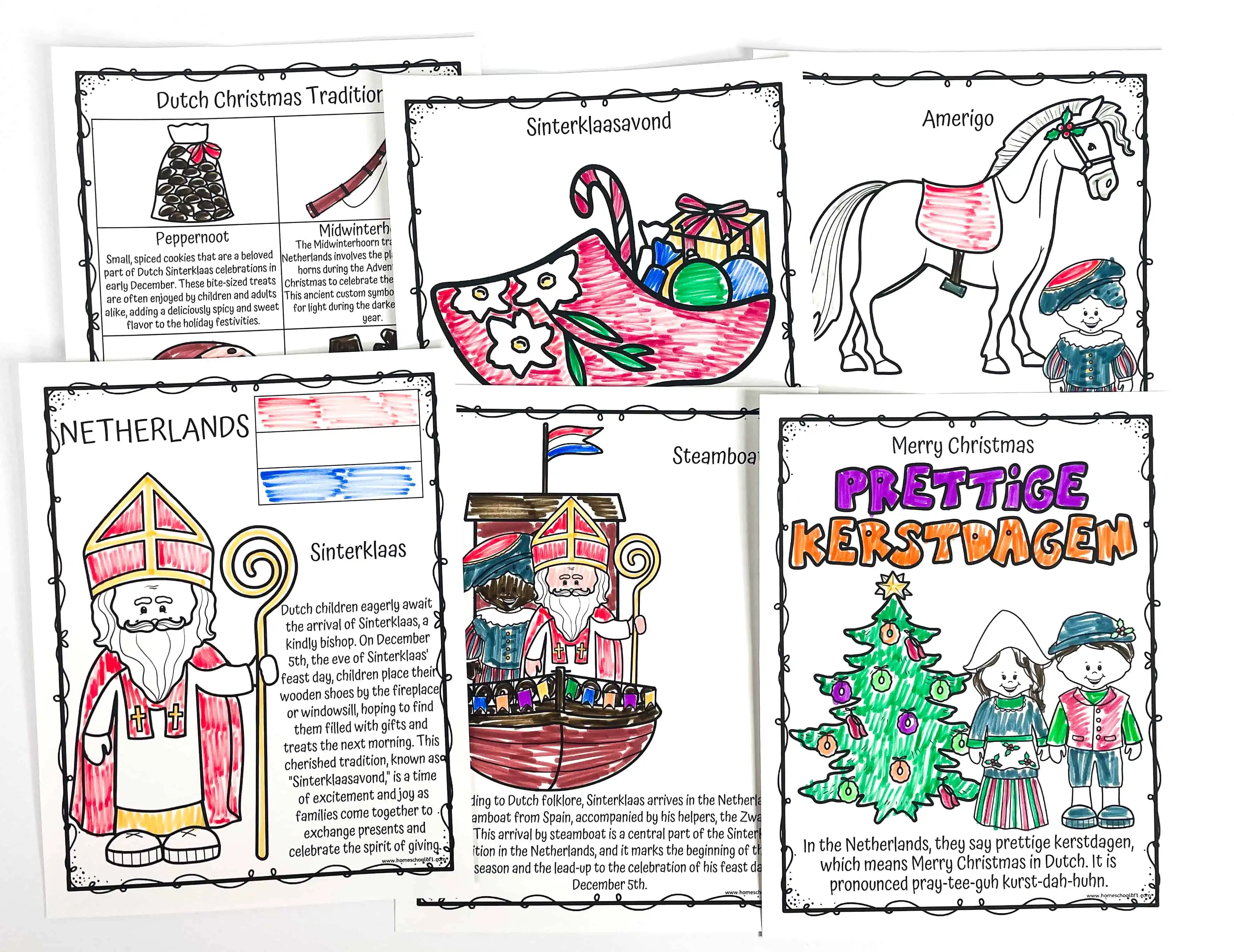Free Christmas In The Netherlands Worksheets Free Christmas In The Netherlands Worksheets