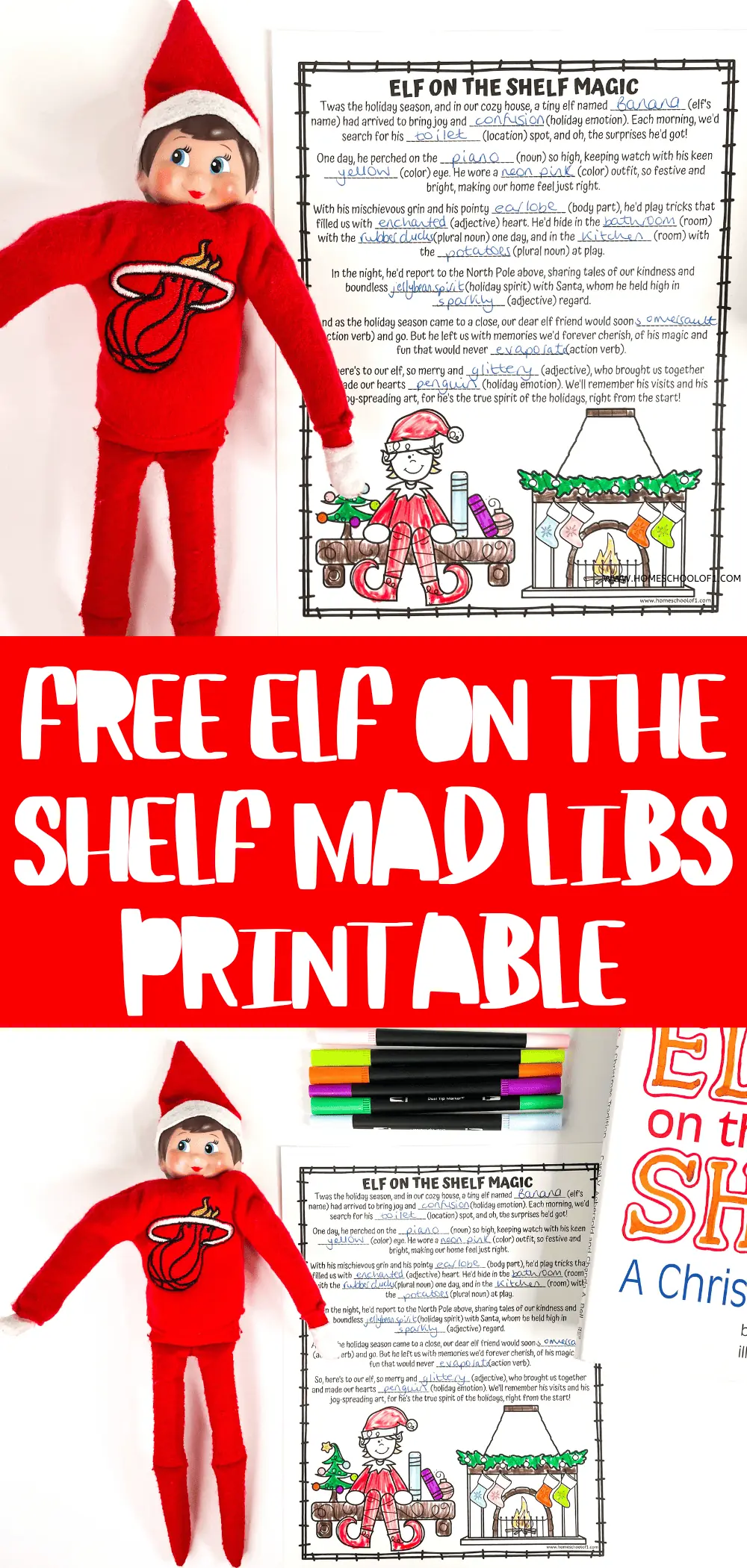 elf mad libs