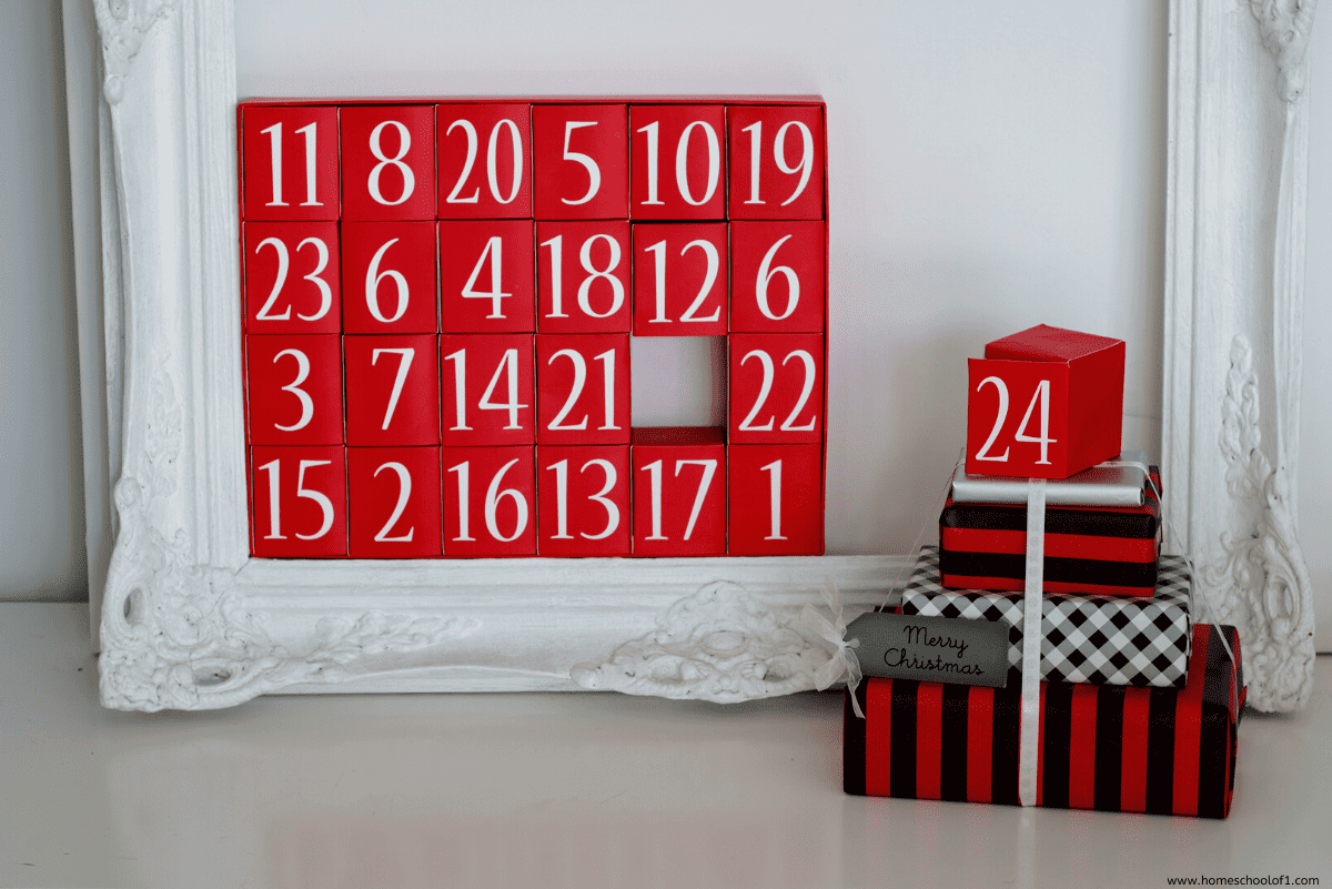family advent calendar