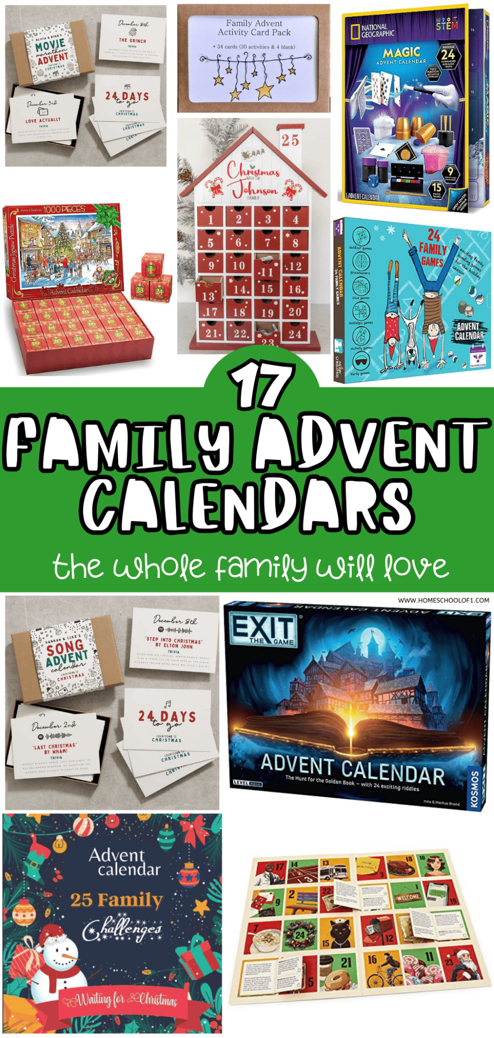17 Best Family Advent Calendars for a Fun Countdown