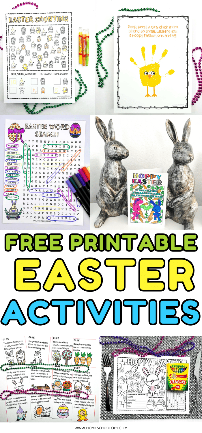 Fun & Free Printable Easter Activities for Kids