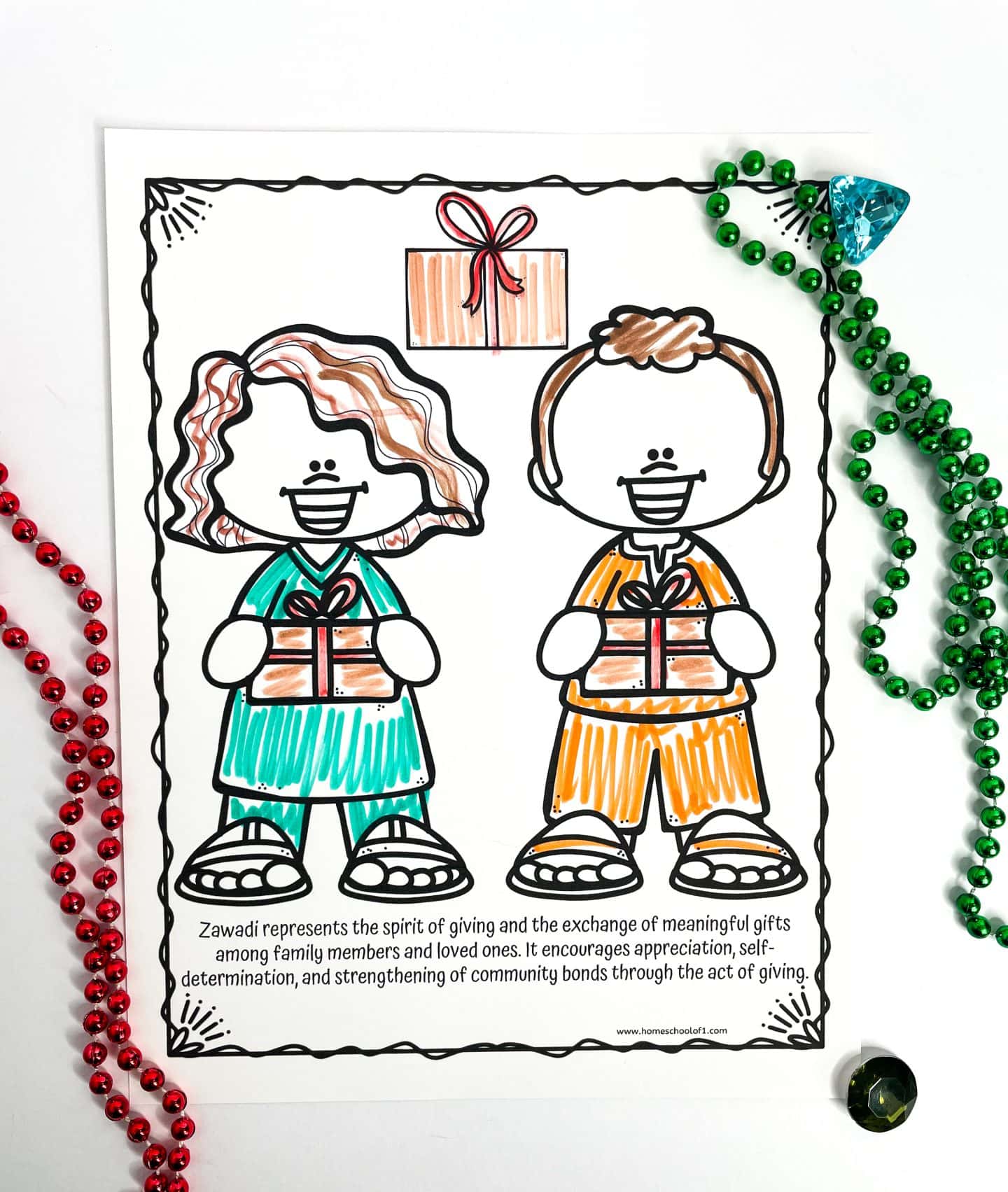 kwanzaa coloring pages