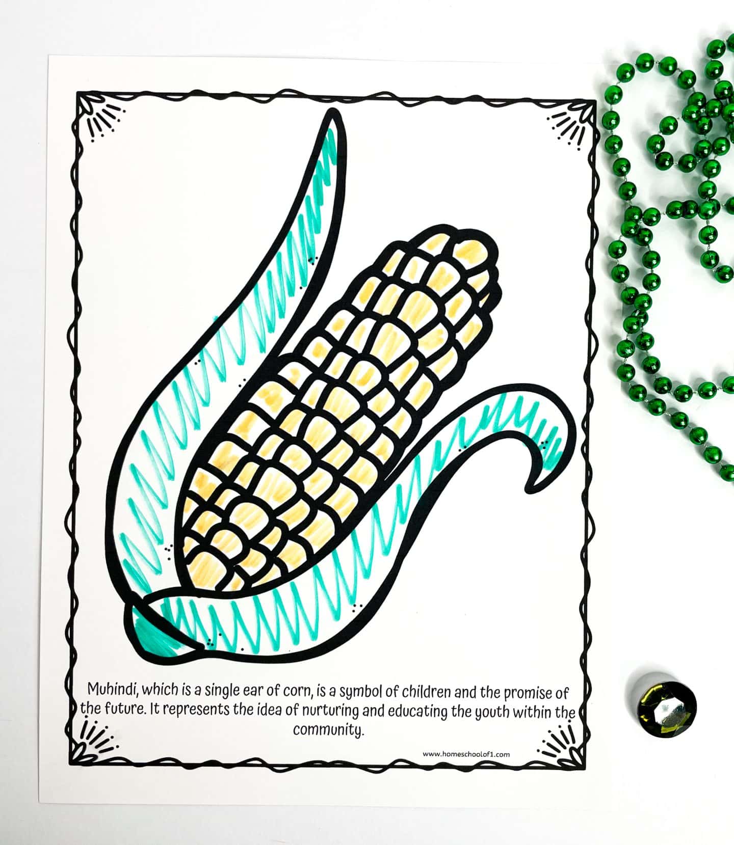 kwanzaa coloring pages