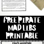 Pirate Mad Libs (Free Printable)