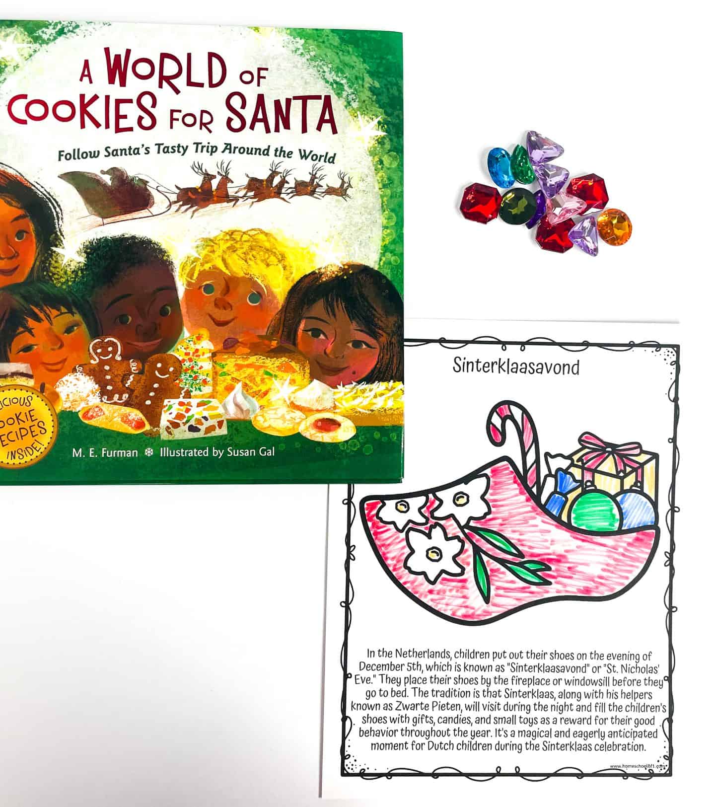 sinterklaasavond coloring page