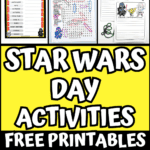 star wars day printable activities