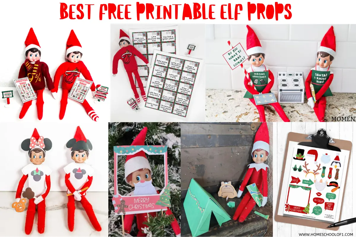 17 Free Printable Elf Props (Quick & Easy Fun!)