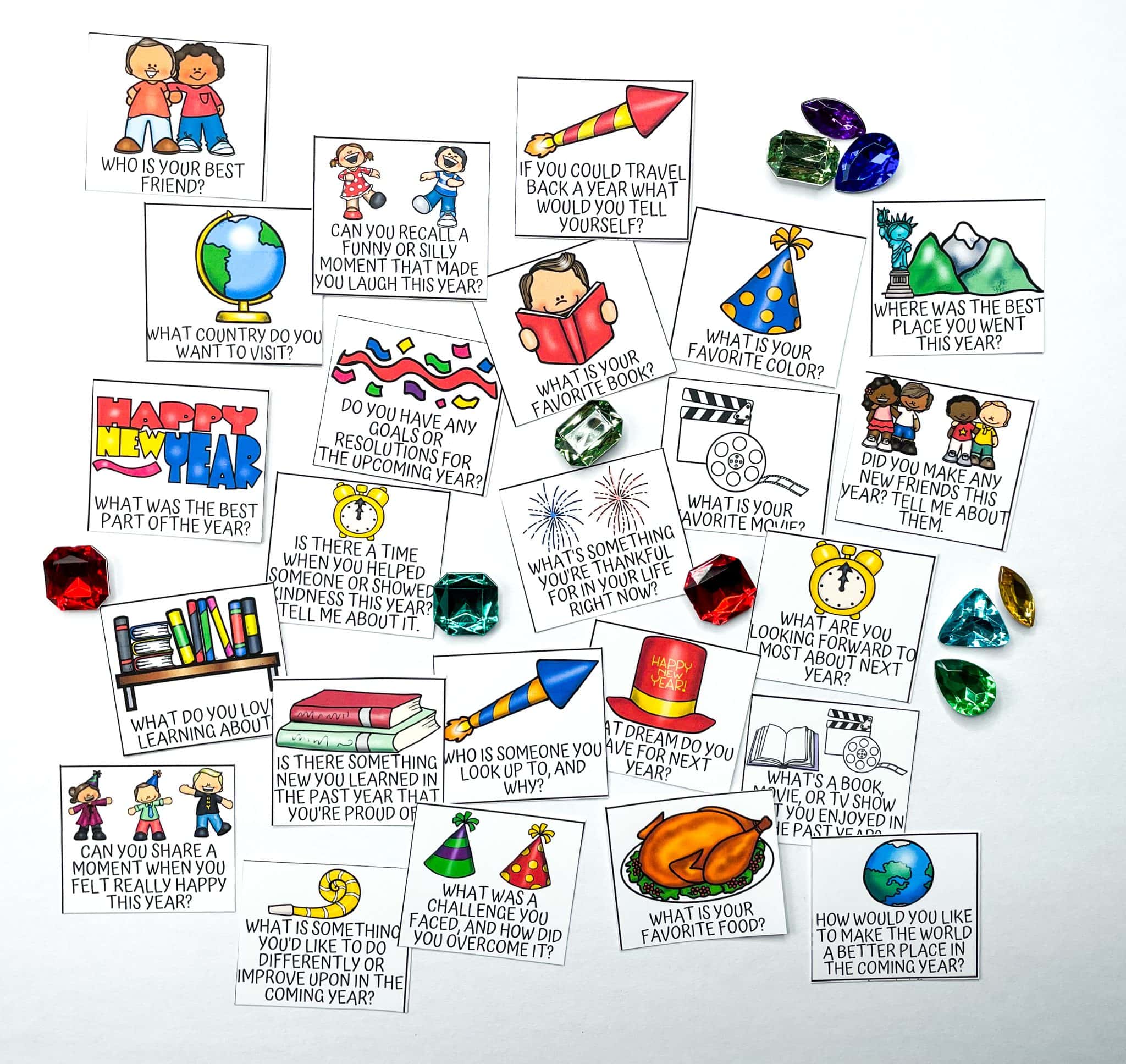 Free Printable New Year's Eve Reflection Questions