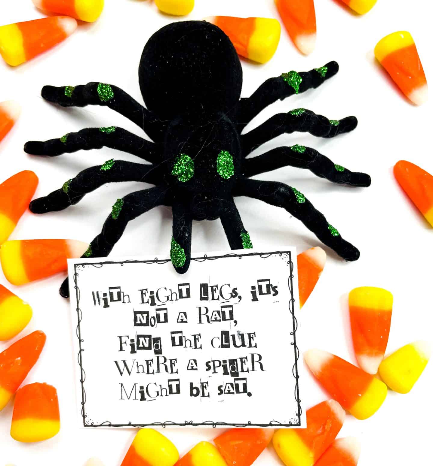free halloween scavenger hunt clues