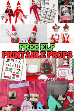 17 Free Printable Elf on the Shelf Props (Quick & Easy Fun!)
