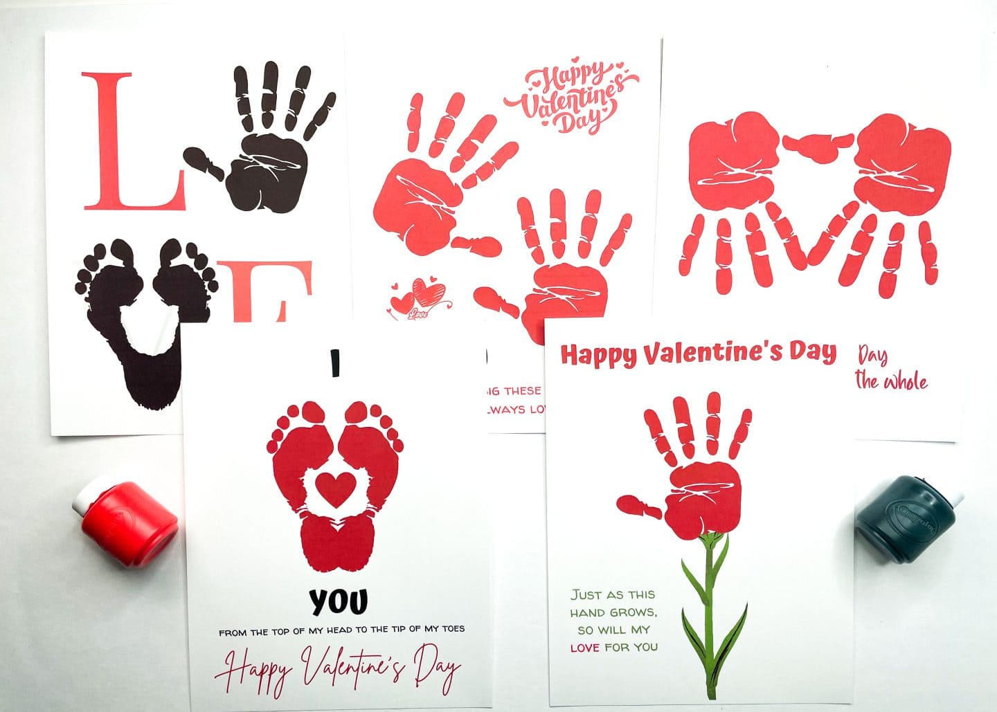 free valentines day handprint templates