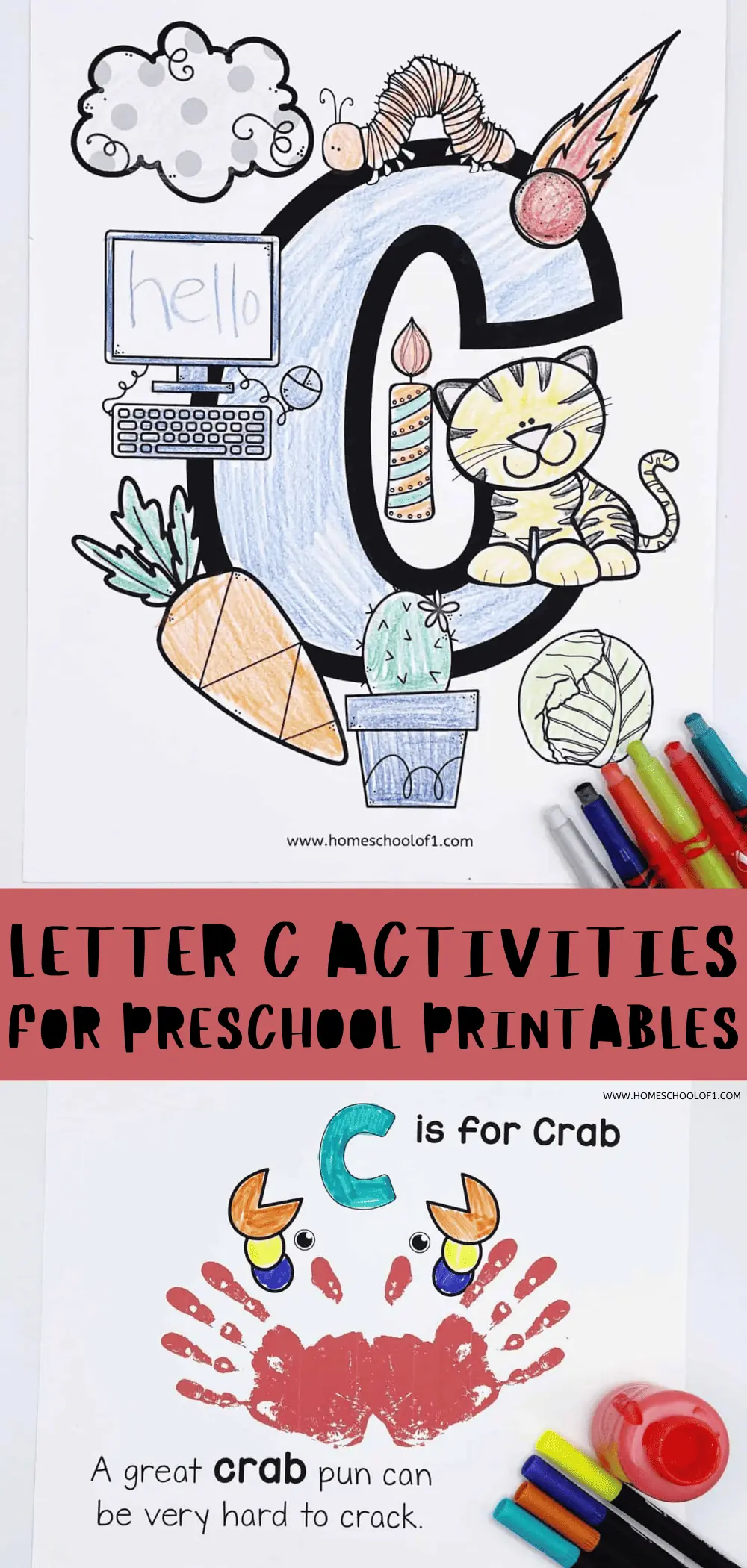 letter c activities for preschool printables