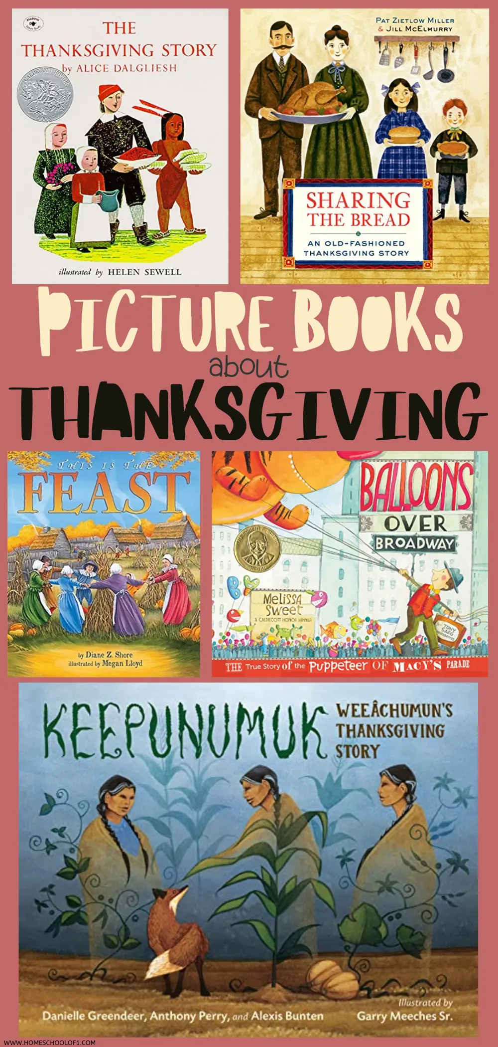 picture books about thanksgiving