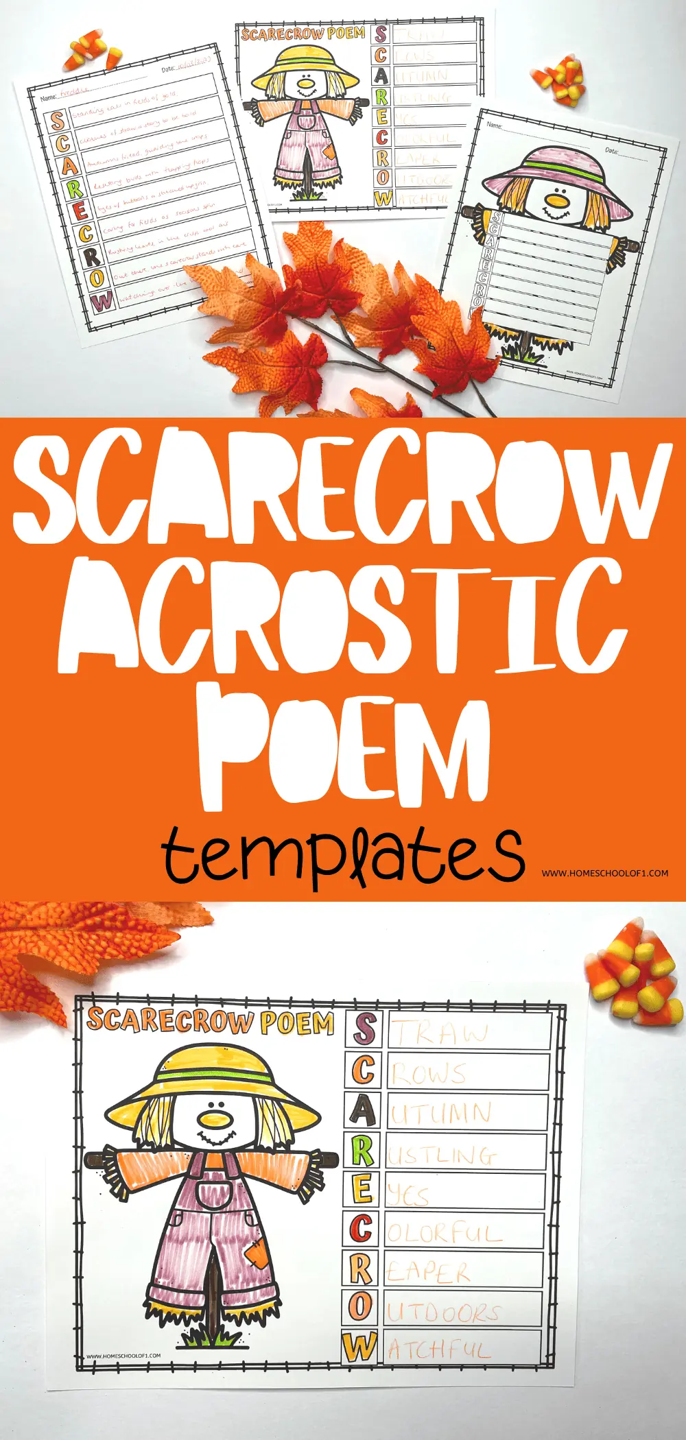 scarecrow acrostic poems