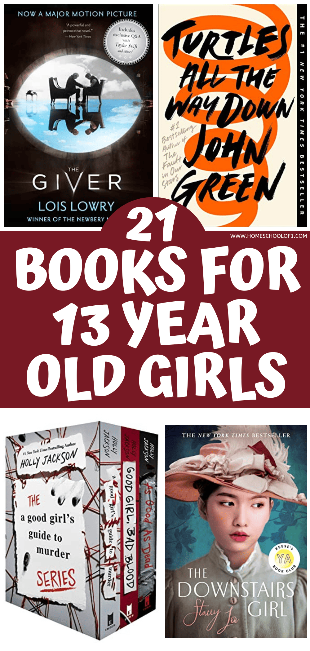 21 Best Books for 13 Year Old Girls Must Read YA Picks