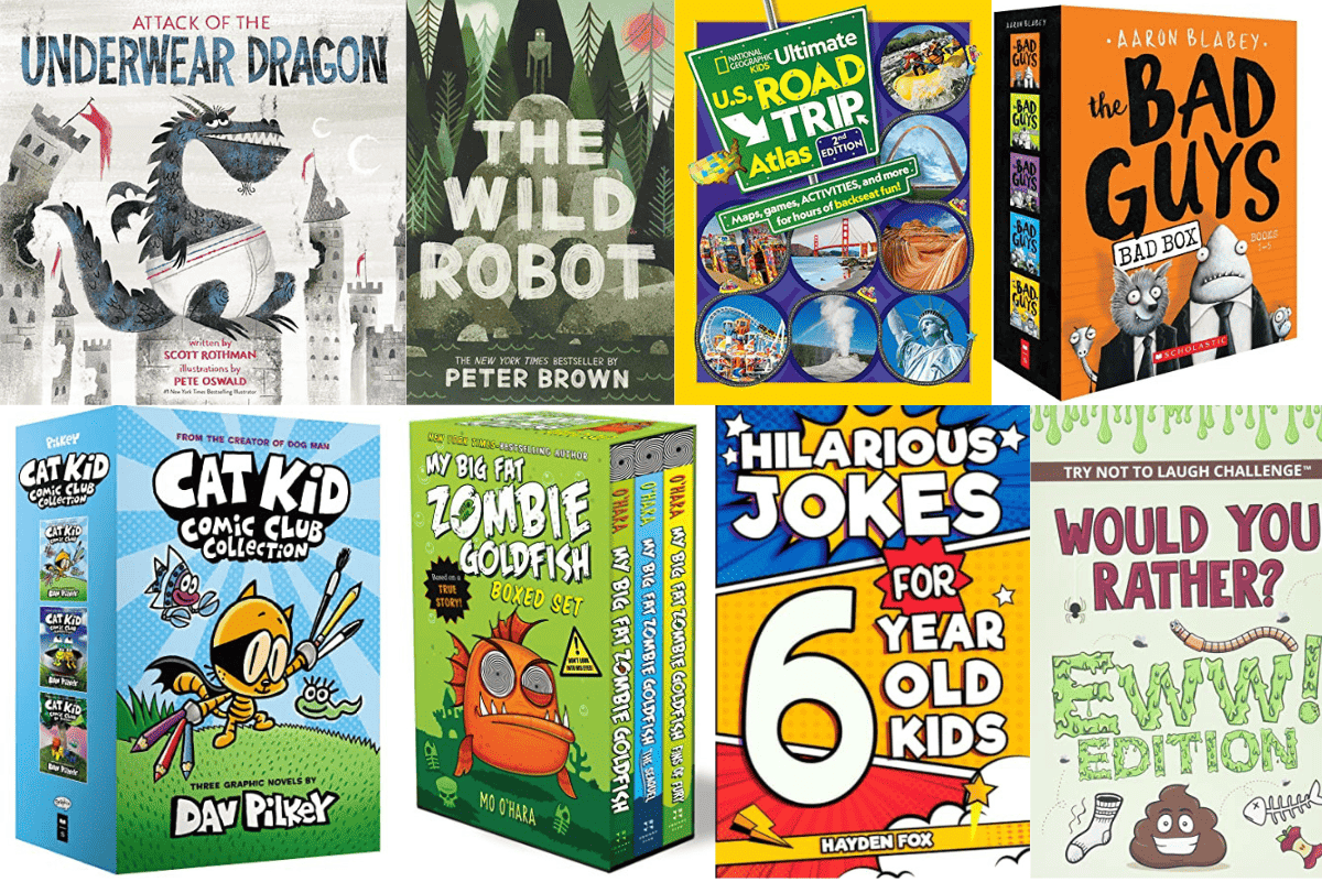 37 Best Books for 6 Year Old Boys