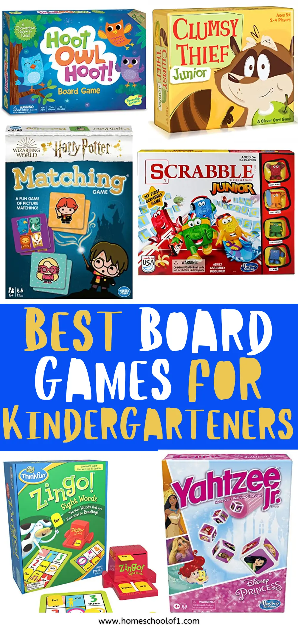 17 Best Board Games for Kindergartners in 2024