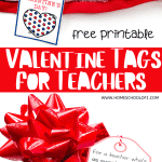 free printable valentine tags for teachers