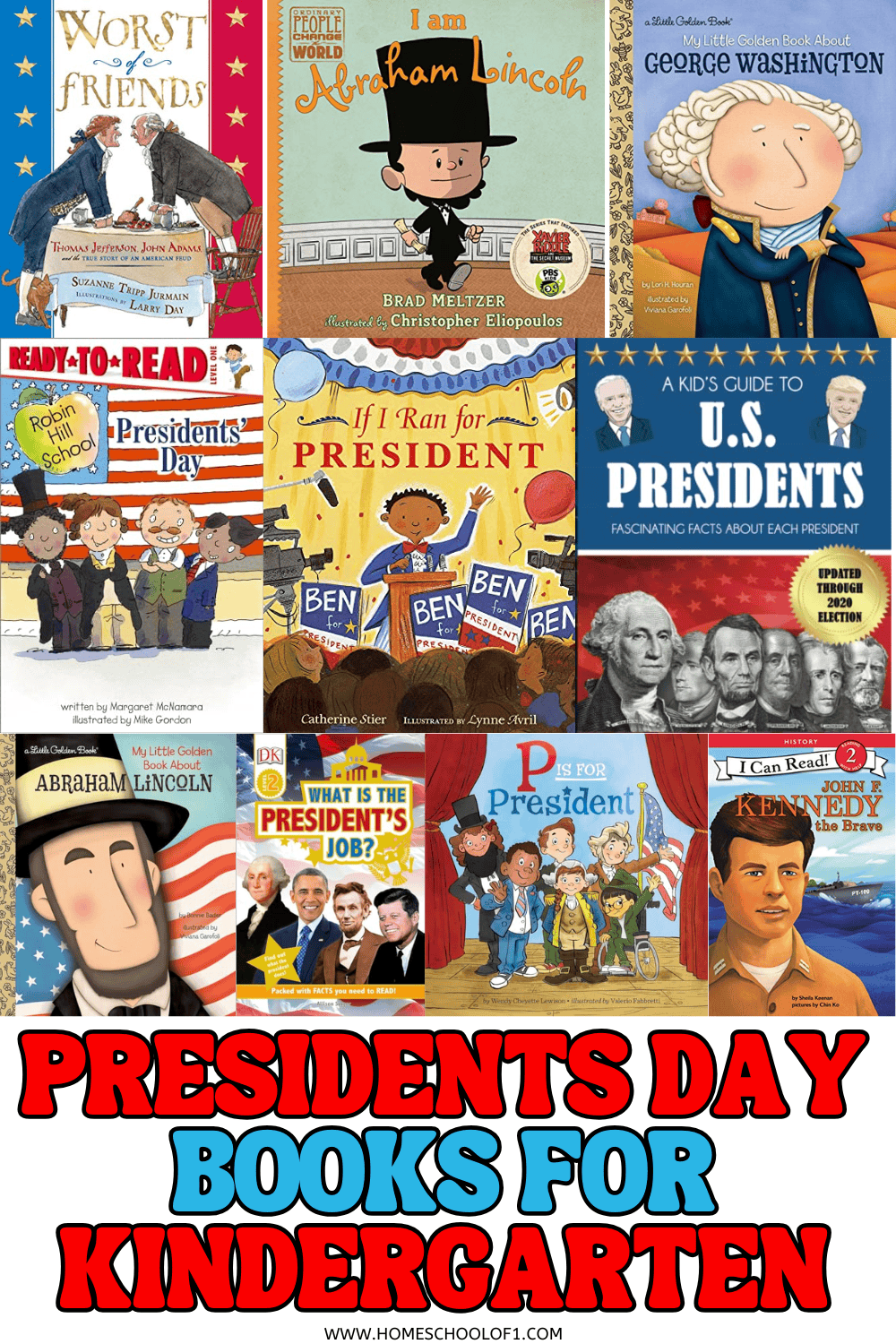 President Books for Kindergarten (Teacher-Approved Picks)