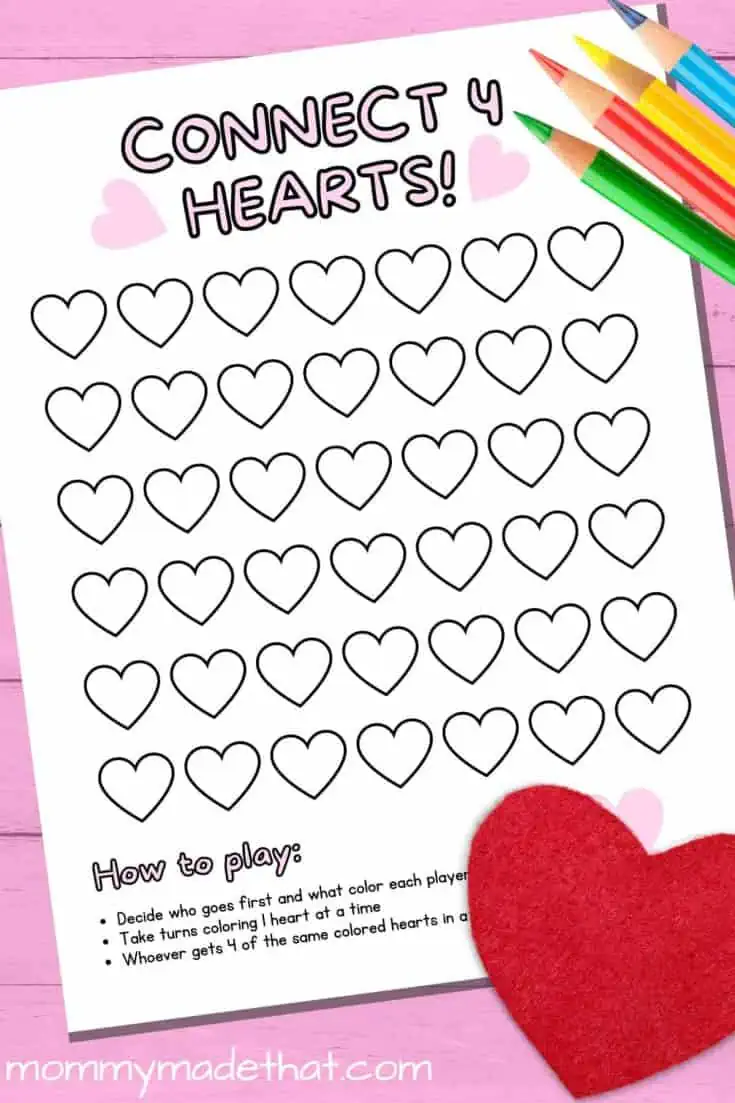 Free Printable Valentine's Games for Kids