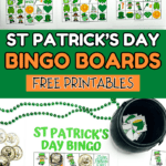 st patrick's day bingo cards