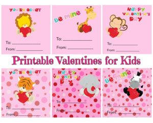 22 Free Printable Valentine's Day Cards for Kids