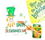 3 Free Leprechaun Handprint Art Templates