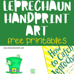 Leprechaun handprint art