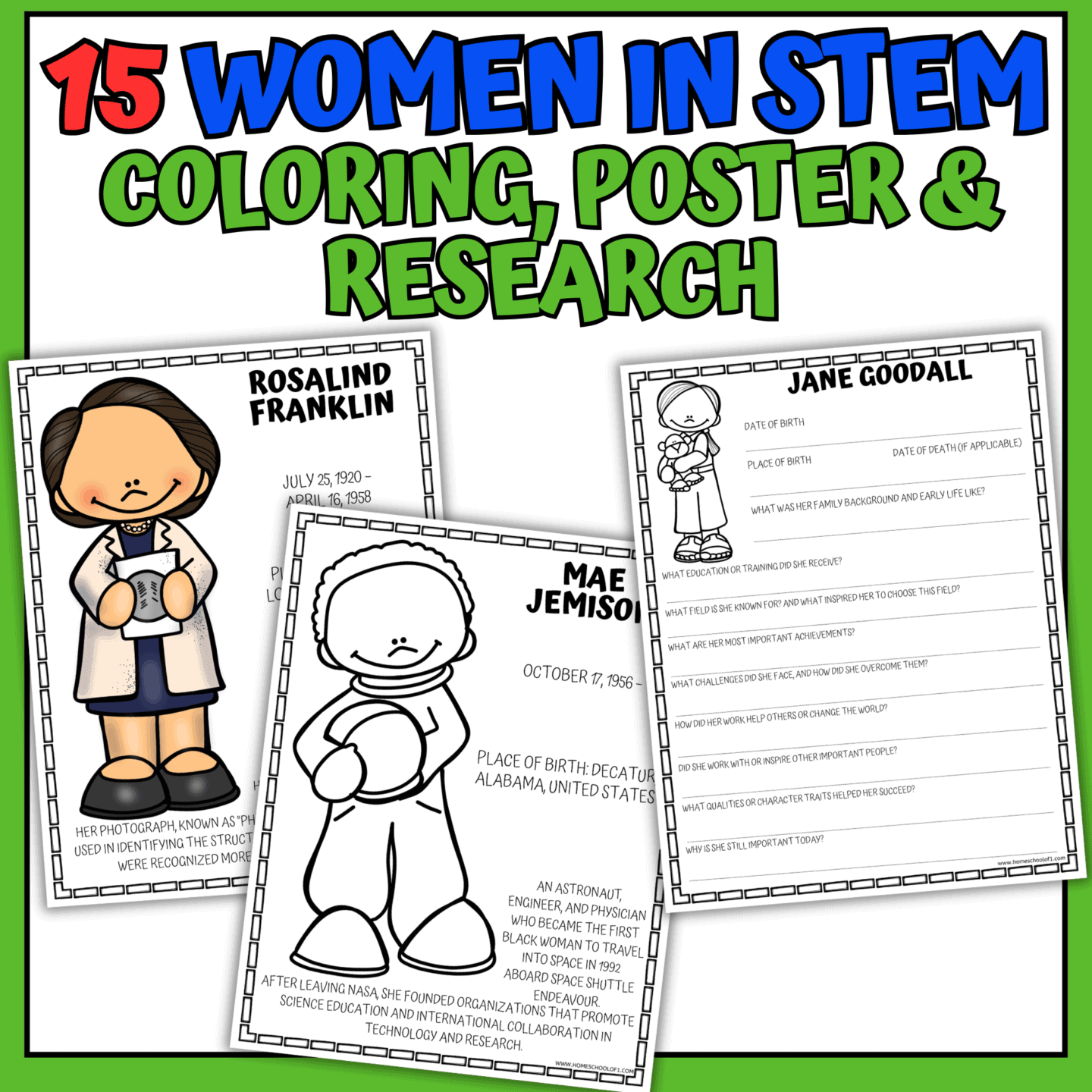 WOMEN IN STEM research project