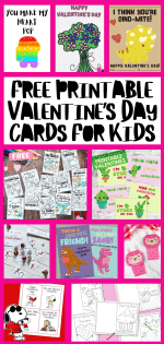 22 Free Printable Valentine's Day Cards for Kids